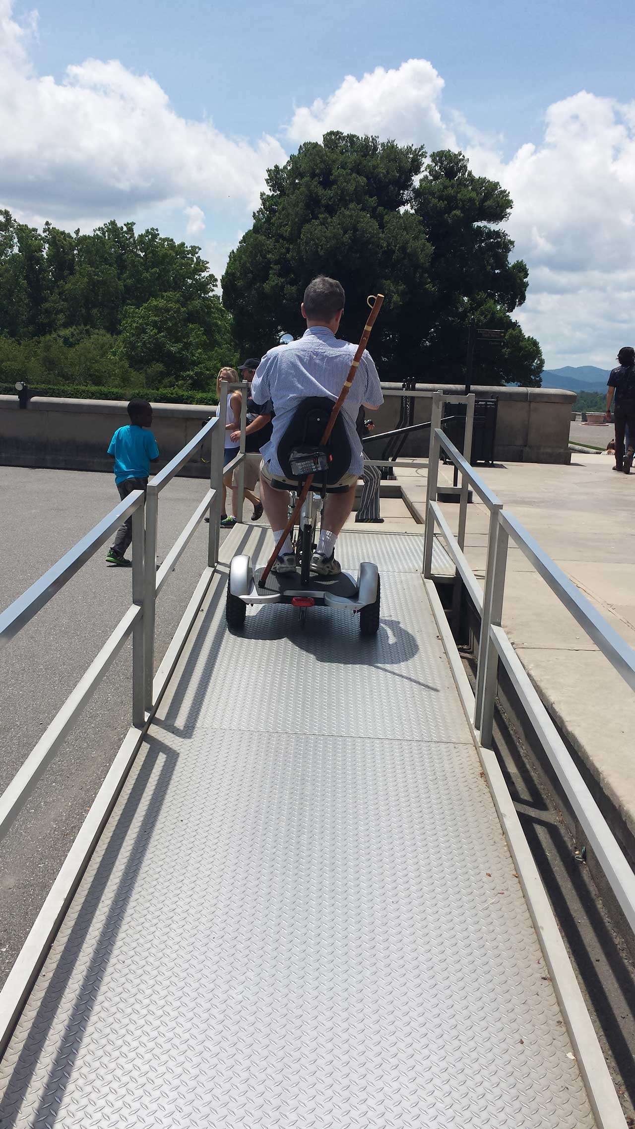 The Main Handicapped Ramp at the Biltmore