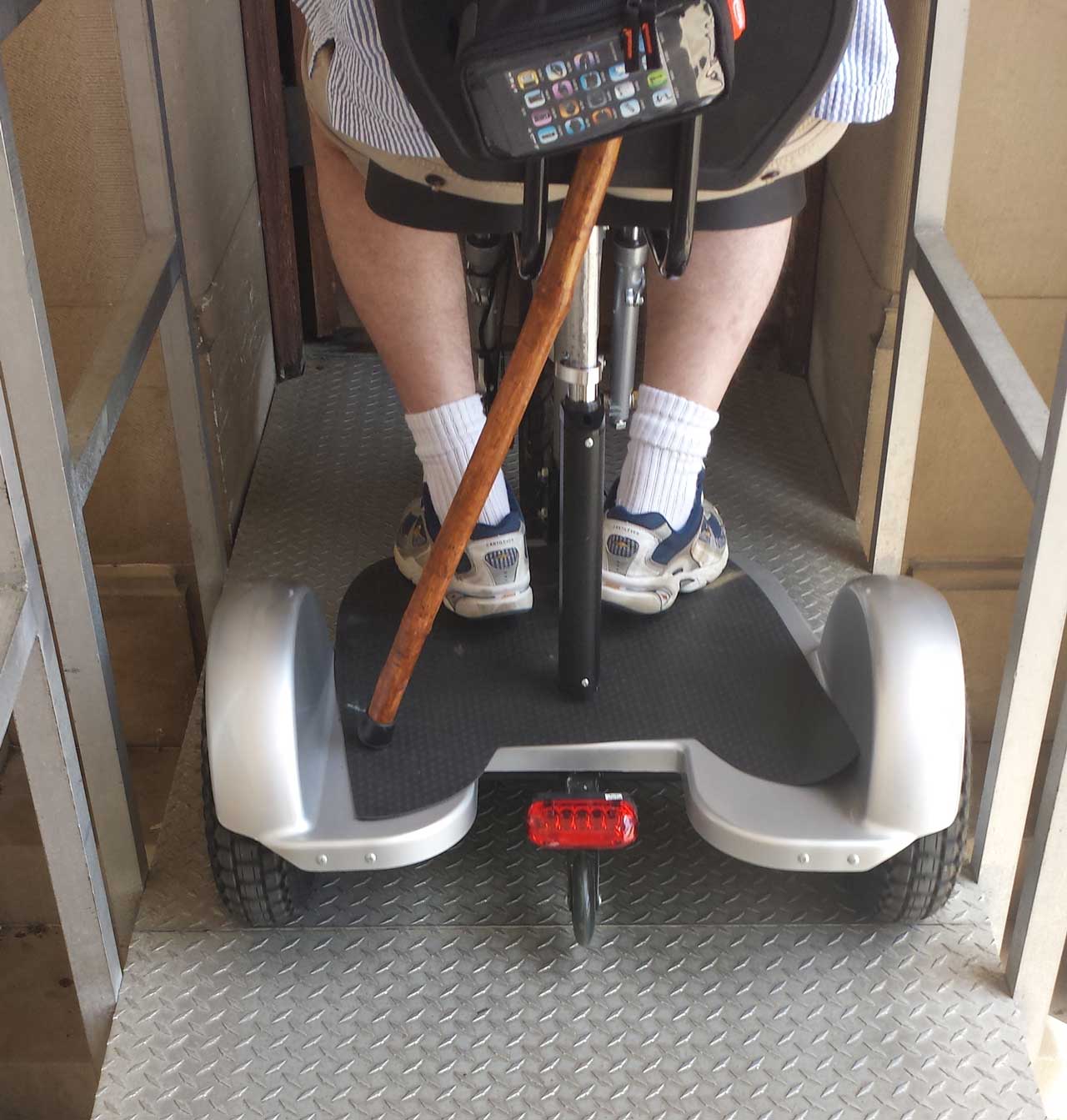 Tight Scooter Clearance at the Biltmore